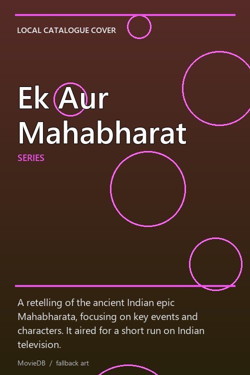 Ek Aur Mahabharat poster