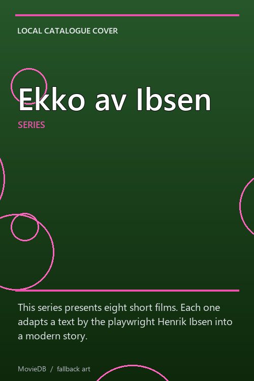 Ekko av Ibsen poster