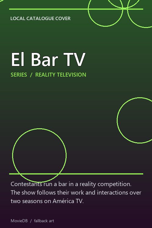El Bar TV poster
