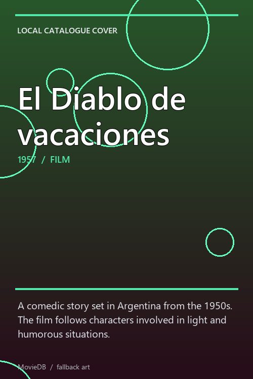 El Diablo de vacaciones poster