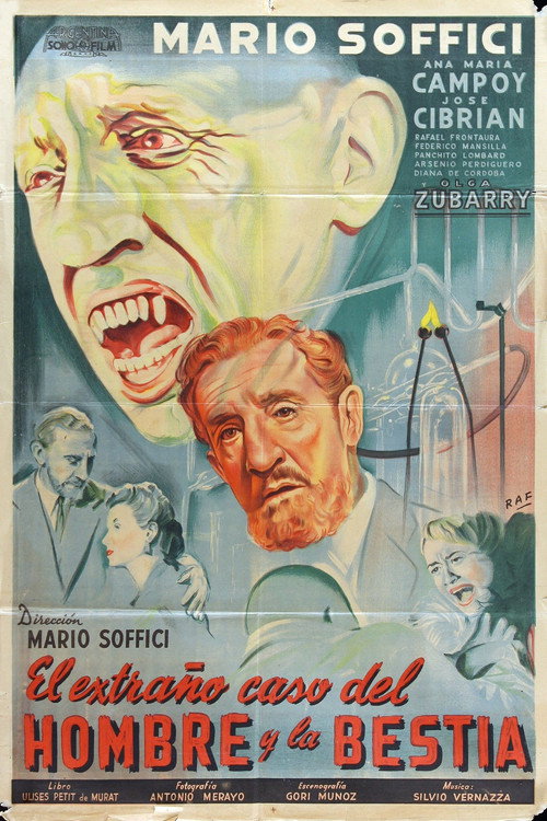 El Extraño caso del hombre y la bestia poster