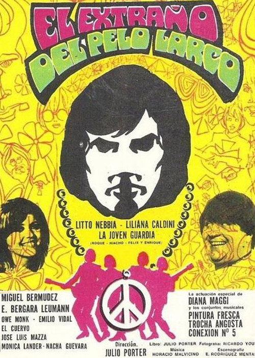 El Extraño del pelo largo poster