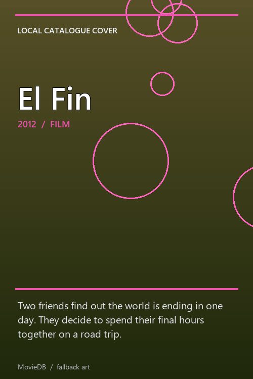 El Fin poster