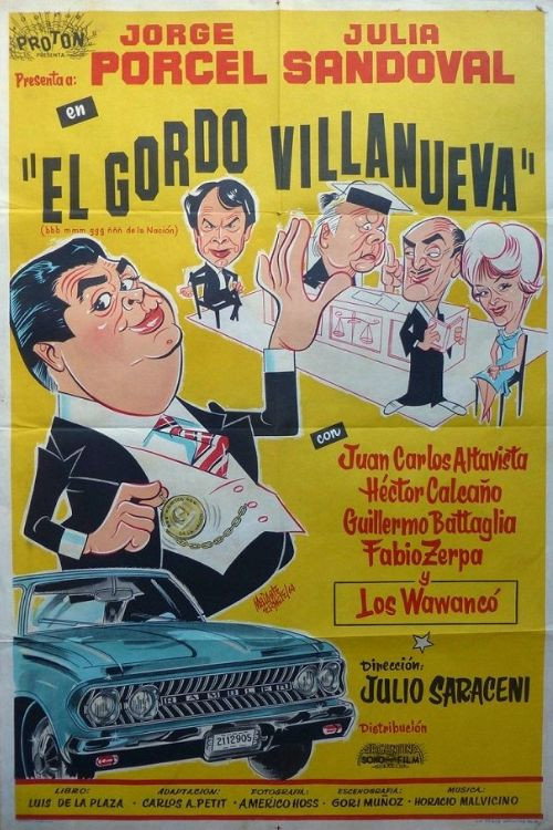 El Gordo Villanueva poster