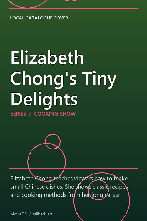 Elizabeth Chong's Tiny Delights poster