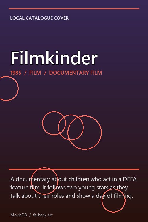 Filmkinder poster