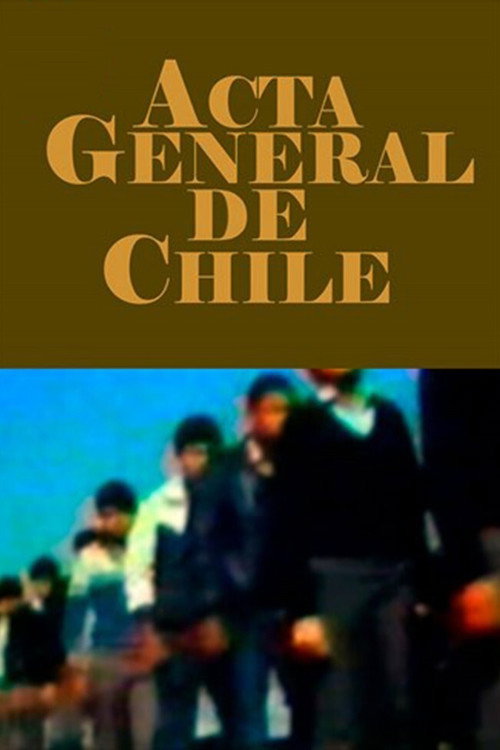 Acta General de Chile poster