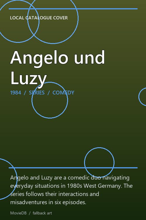 Angelo und Luzy poster