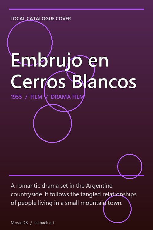 Embrujo en Cerros Blancos poster