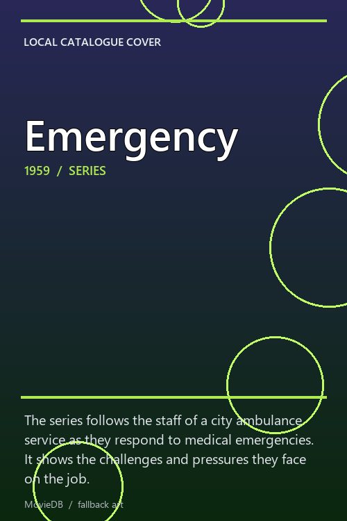 Emergency poster