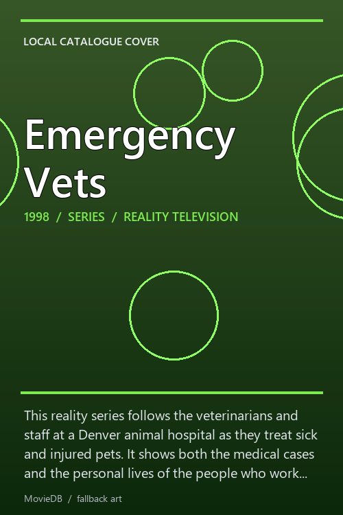 Emergency Vets poster