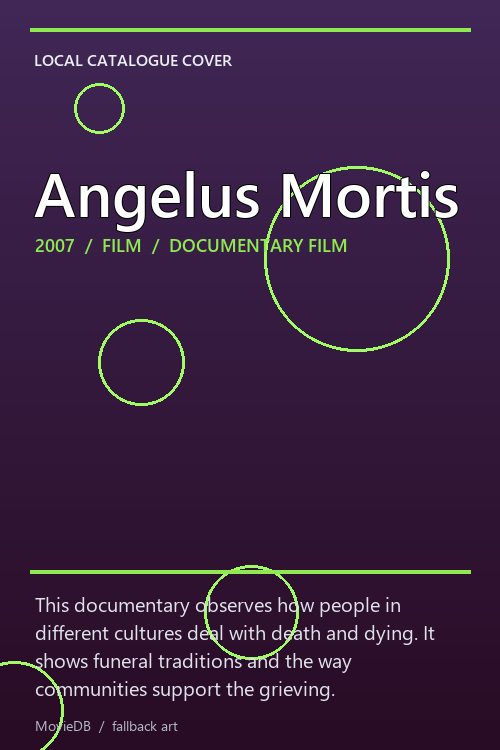 Angelus Mortis poster