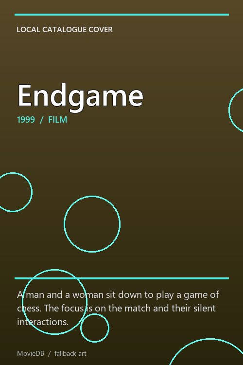 Endgame poster