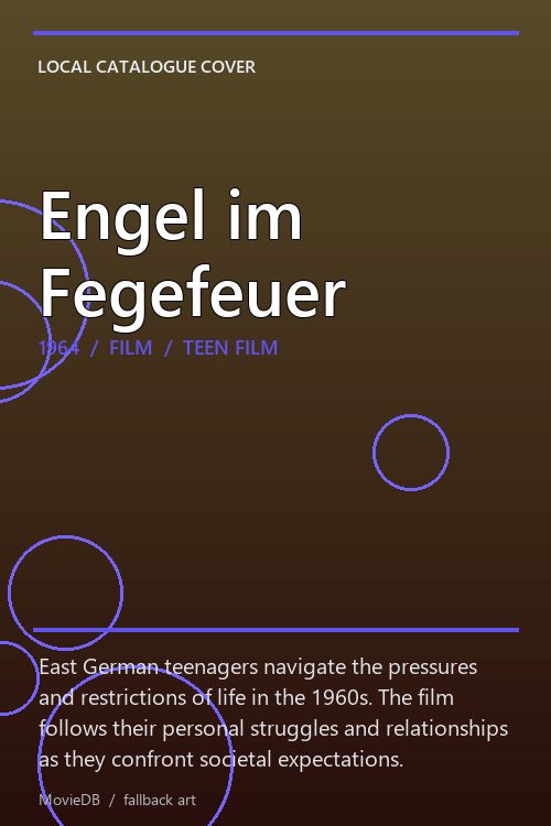 Engel im Fegefeuer poster
