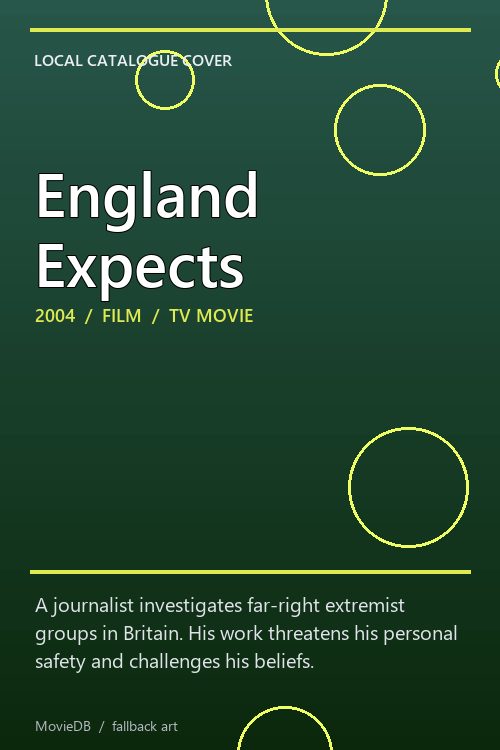 England Expects poster