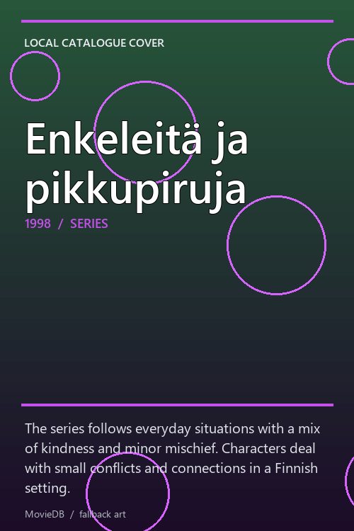 Enkeleitä ja pikkupiruja poster