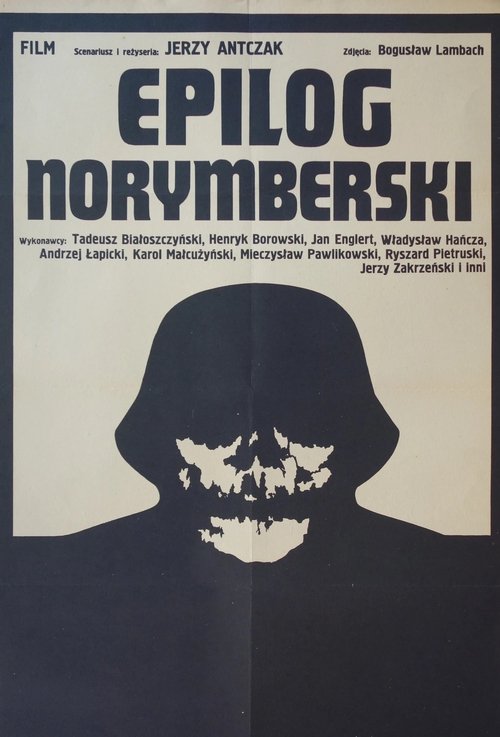 Epilog norymberski poster