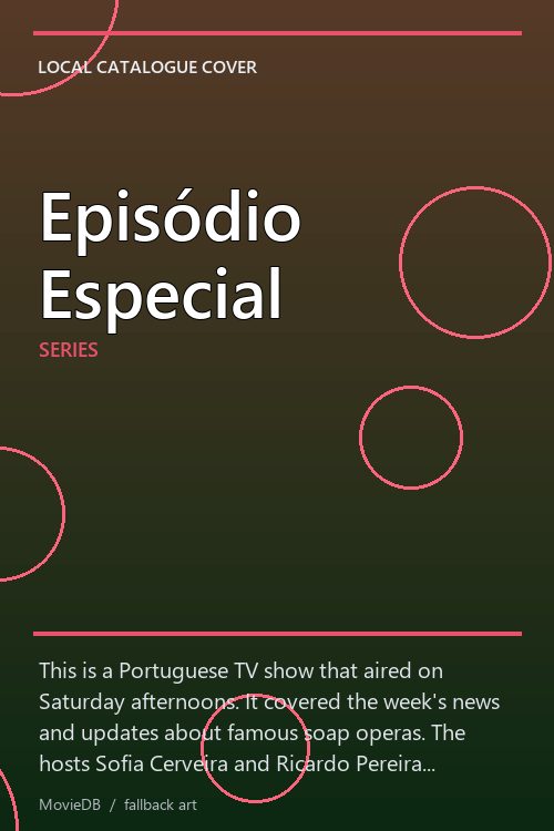 Episódio Especial poster