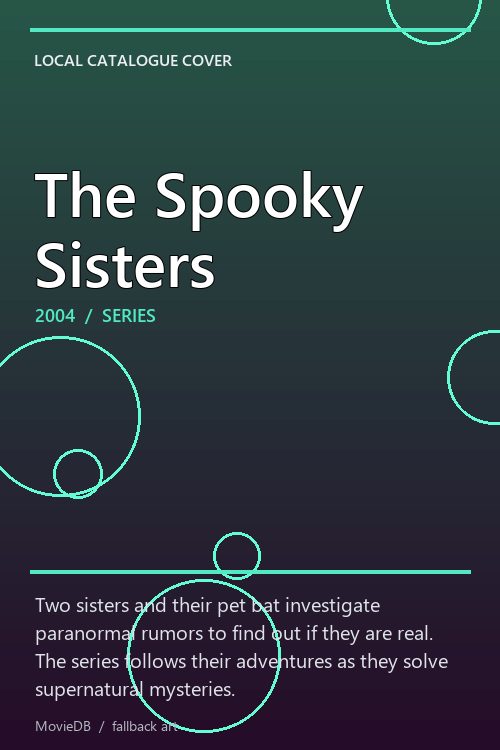 The Spooky Sisters poster