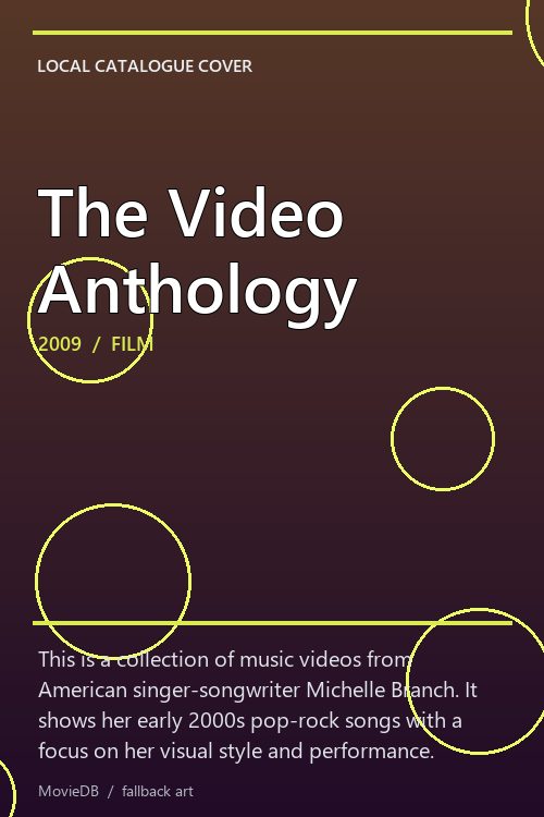The Video Anthology poster