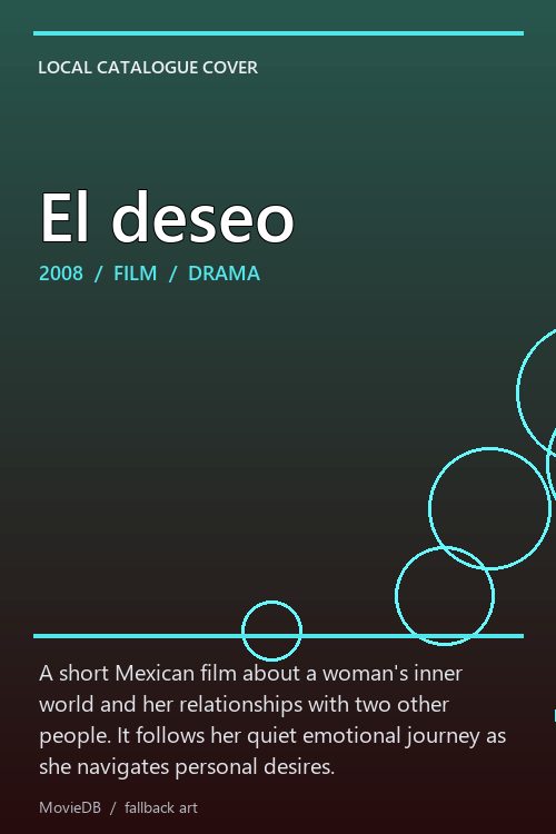 El deseo poster