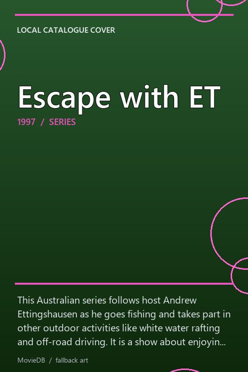 Escape with ET poster