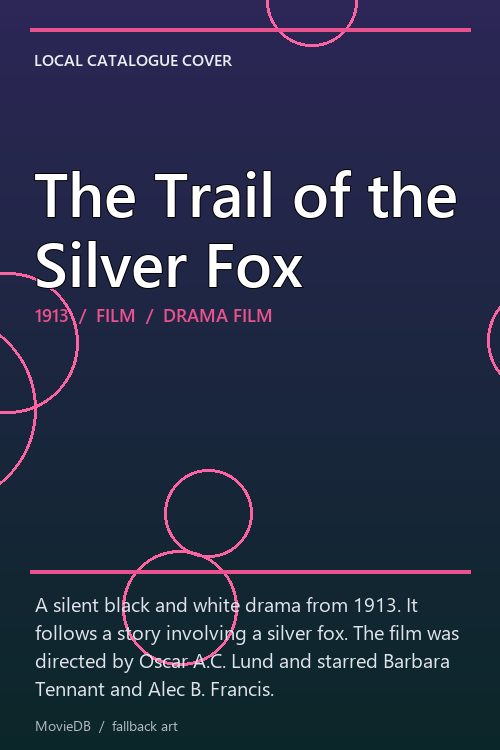 The Trail of the Silver Fox poster