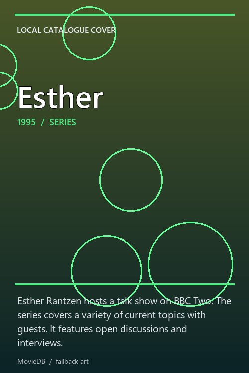 Esther poster