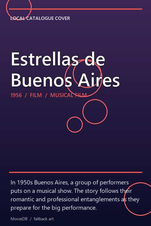 Estrellas de Buenos Aires poster