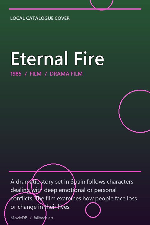 Eternal Fire poster