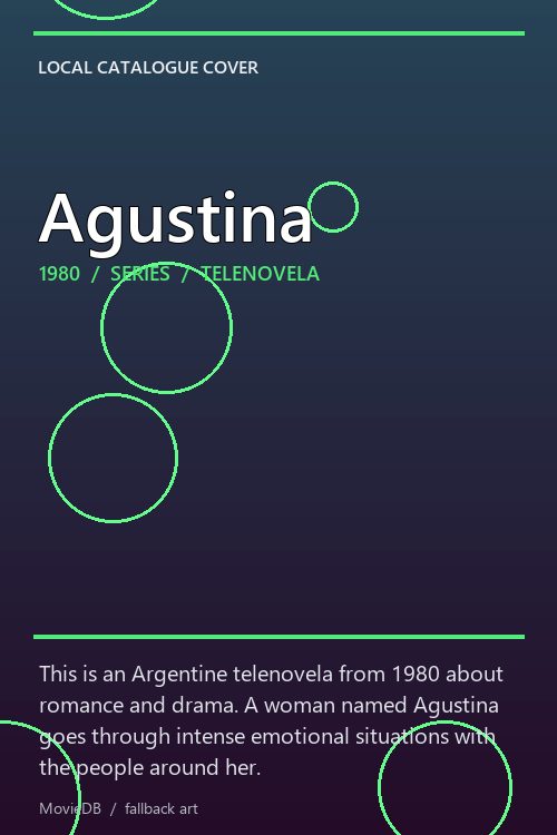 Agustina poster