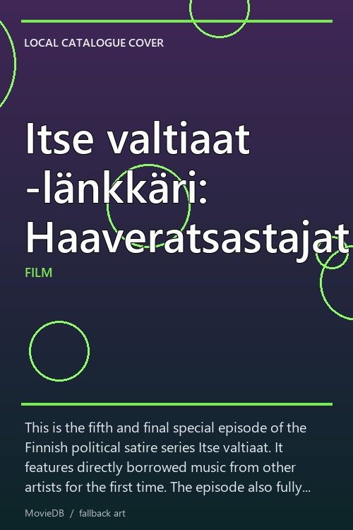 Itse valtiaat -länkkäri: Haaveratsastajat poster