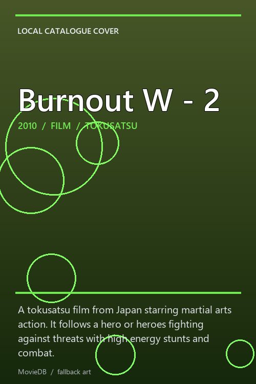 Burnout W - 2 poster