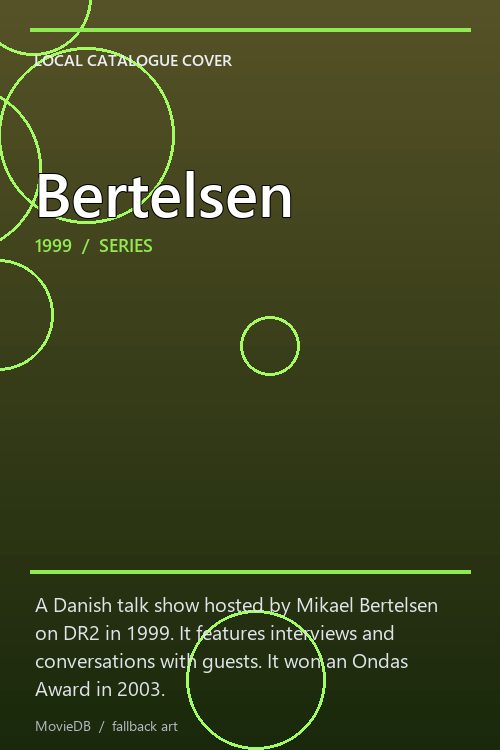 Bertelsen poster