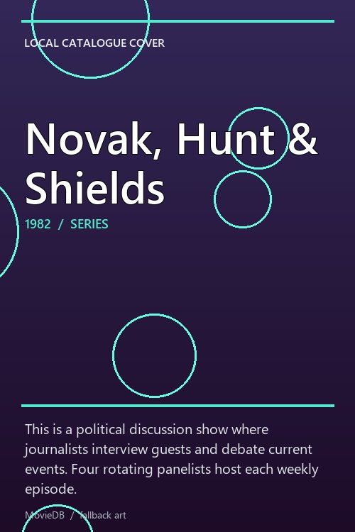 Novak, Hunt & Shields poster
