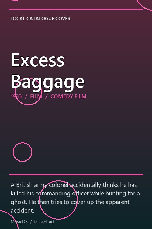Excess Baggage poster