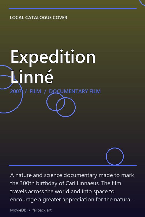 Expedition Linné poster