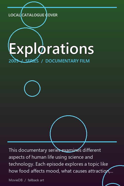 Explorations poster