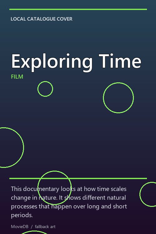 Exploring Time poster