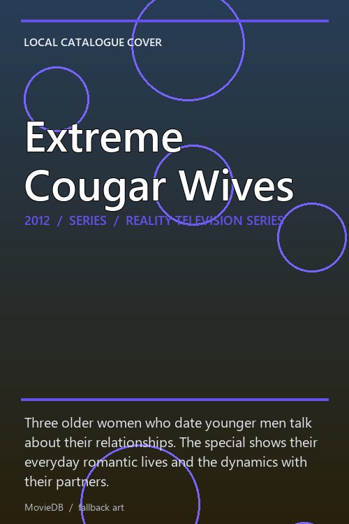 Extreme Cougar Wives poster
