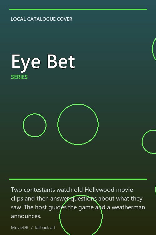 Eye Bet poster