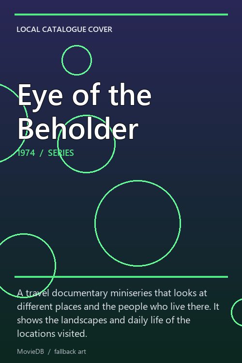 Eye of the Beholder poster