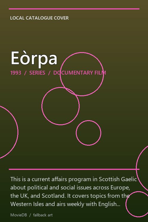 Eòrpa poster