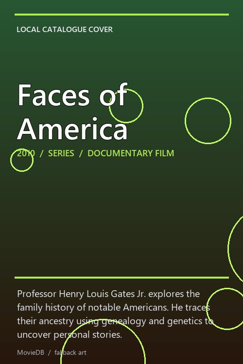 Faces of America poster