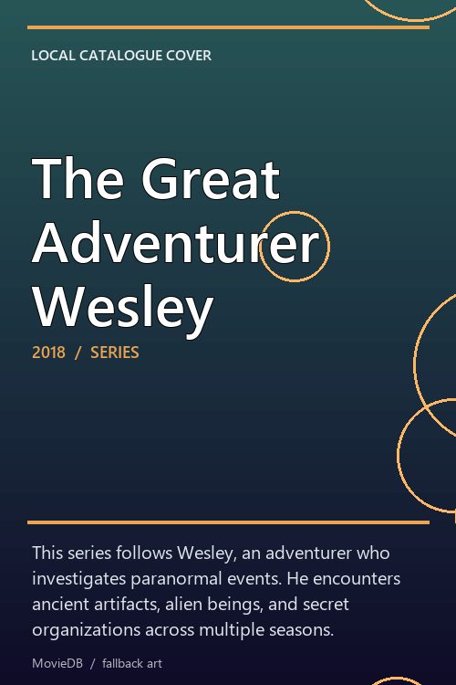 The Great Adventurer Wesley poster