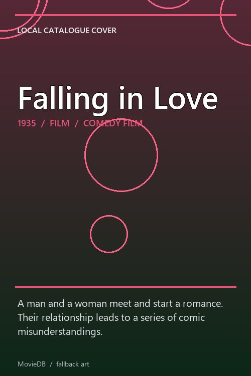 Falling in Love poster