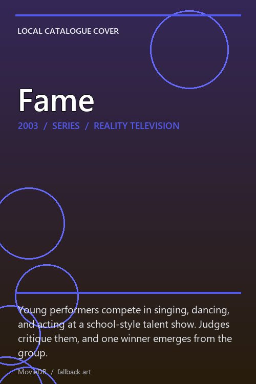Fame poster