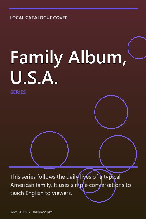 Family Album, U.S.A. poster