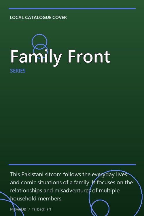 Family Front poster