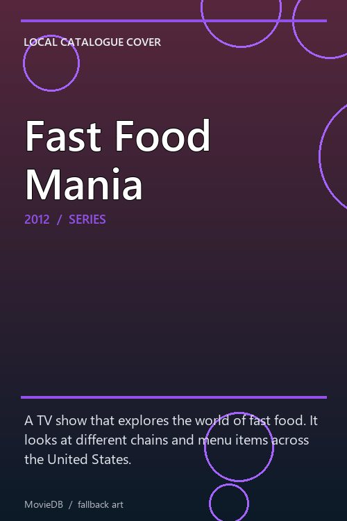 Fast Food Mania poster